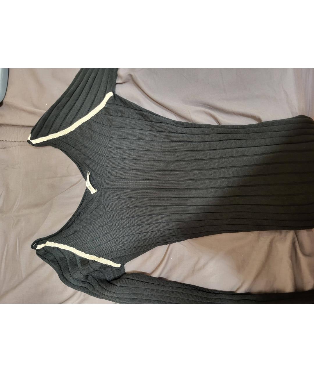 NERVURE Черный хлопковый джемпер / свитер, фото 2
