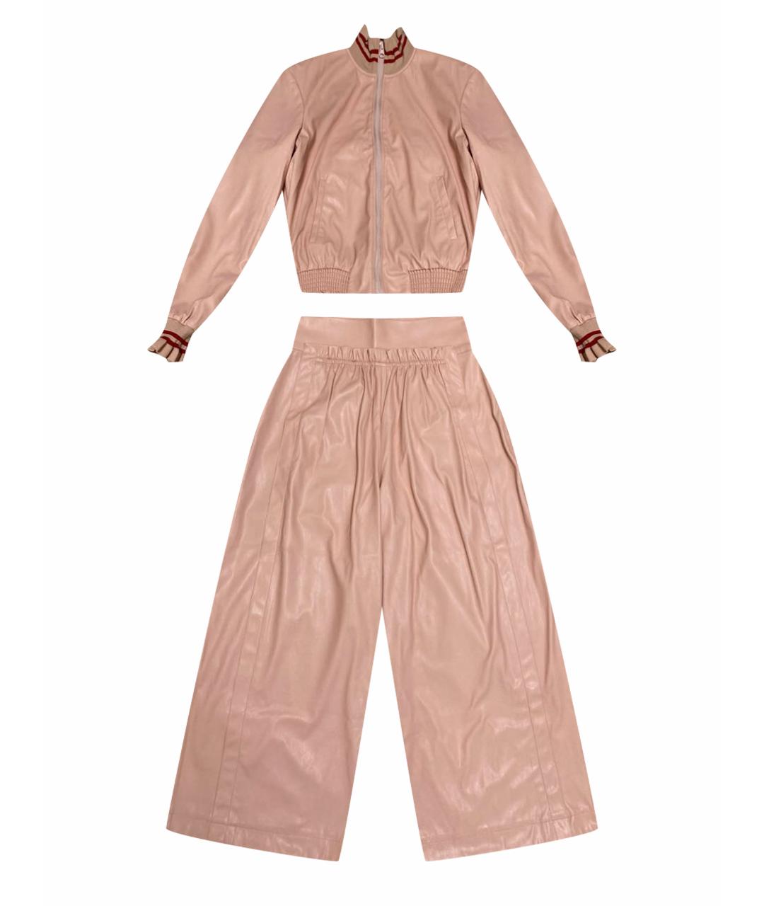 PINKO Розовый полиэстеровый костюм с брюками, фото 1