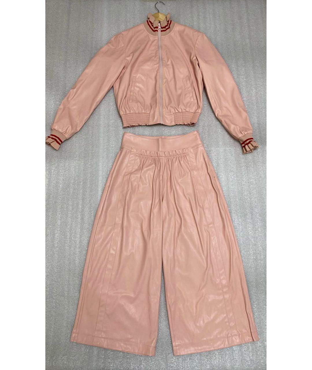 PINKO Розовый полиэстеровый костюм с брюками, фото 9