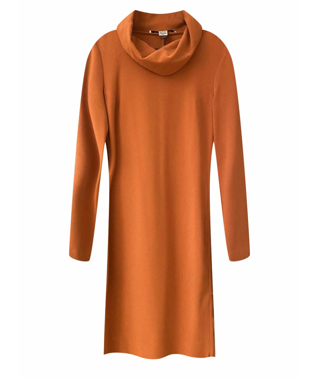 DIANE VON FURSTENBERG Оранжевое повседневное платье, фото 1