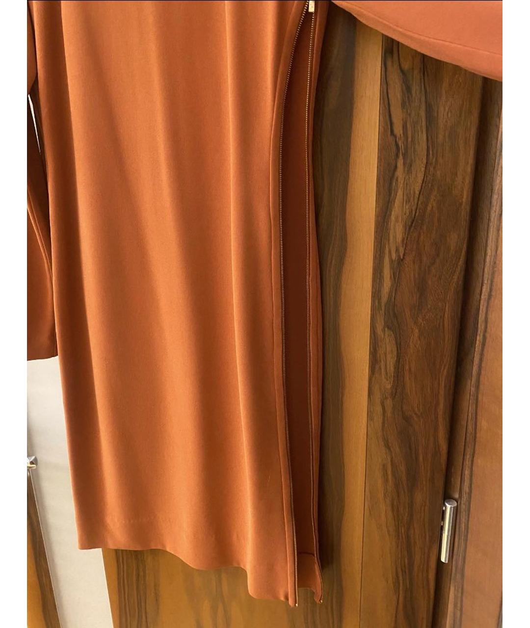 DIANE VON FURSTENBERG Оранжевое повседневное платье, фото 5