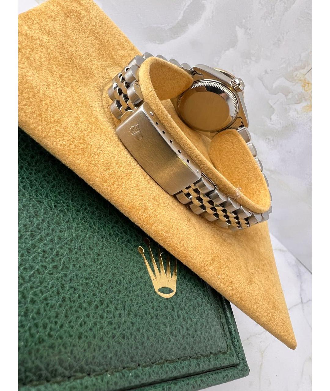 ROLEX Серебряные металлические часы, фото 4