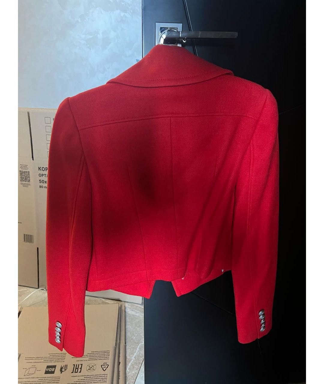 MCQ ALEXANDER MCQUEEN Красный жакет/пиджак, фото 3
