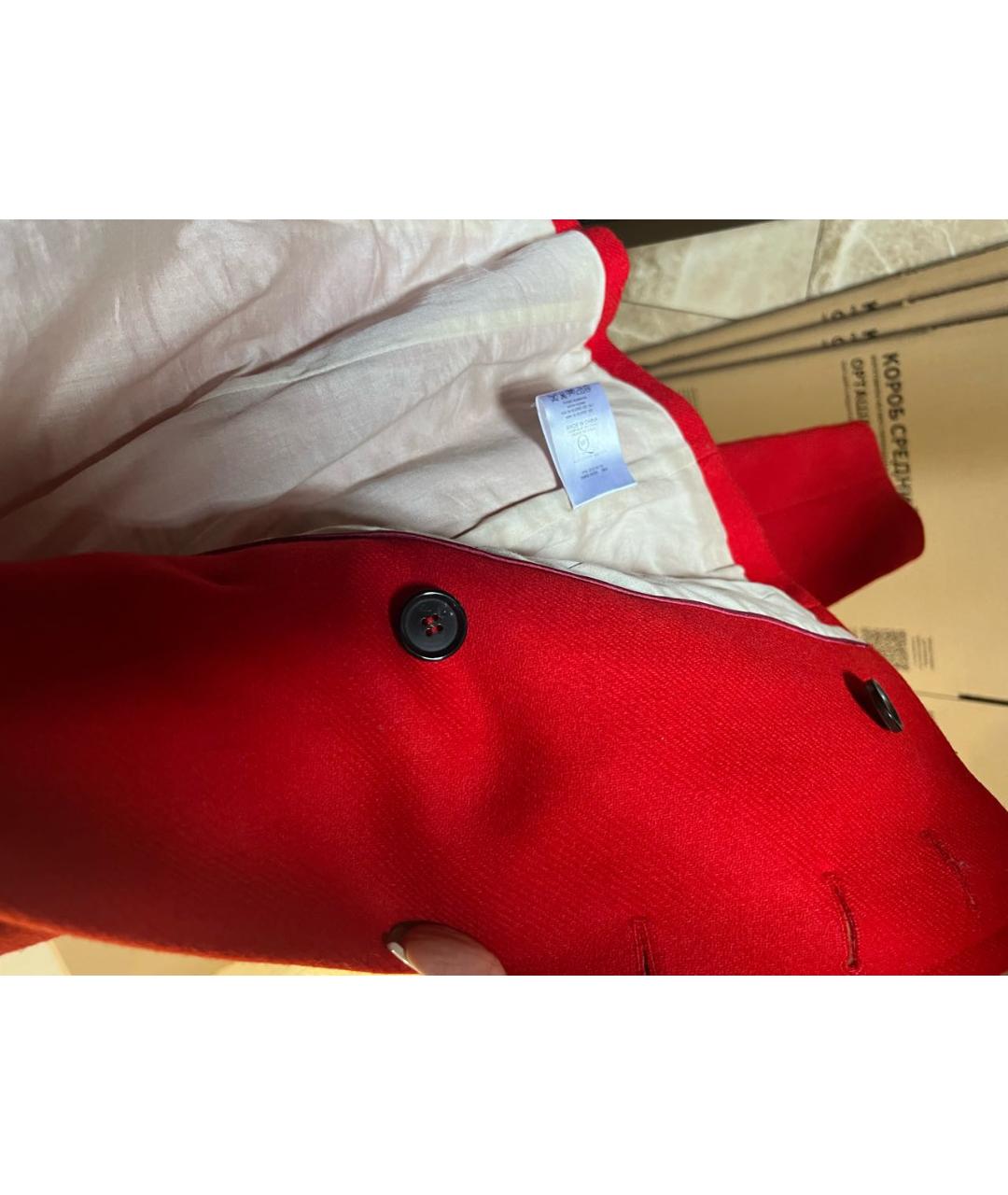 MCQ ALEXANDER MCQUEEN Красный жакет/пиджак, фото 5