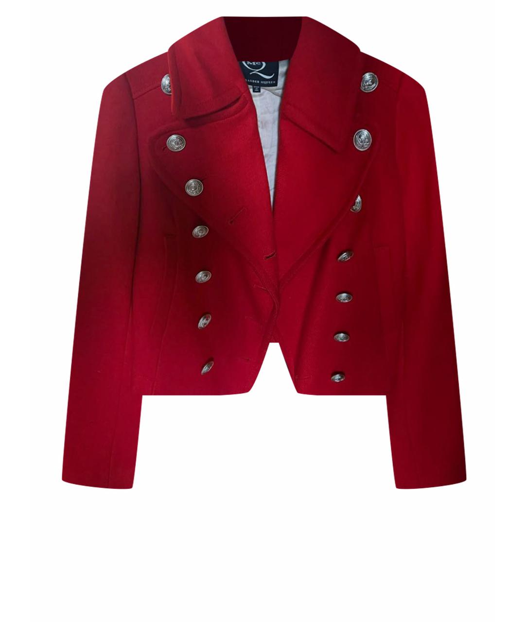 MCQ ALEXANDER MCQUEEN Красный жакет/пиджак, фото 1