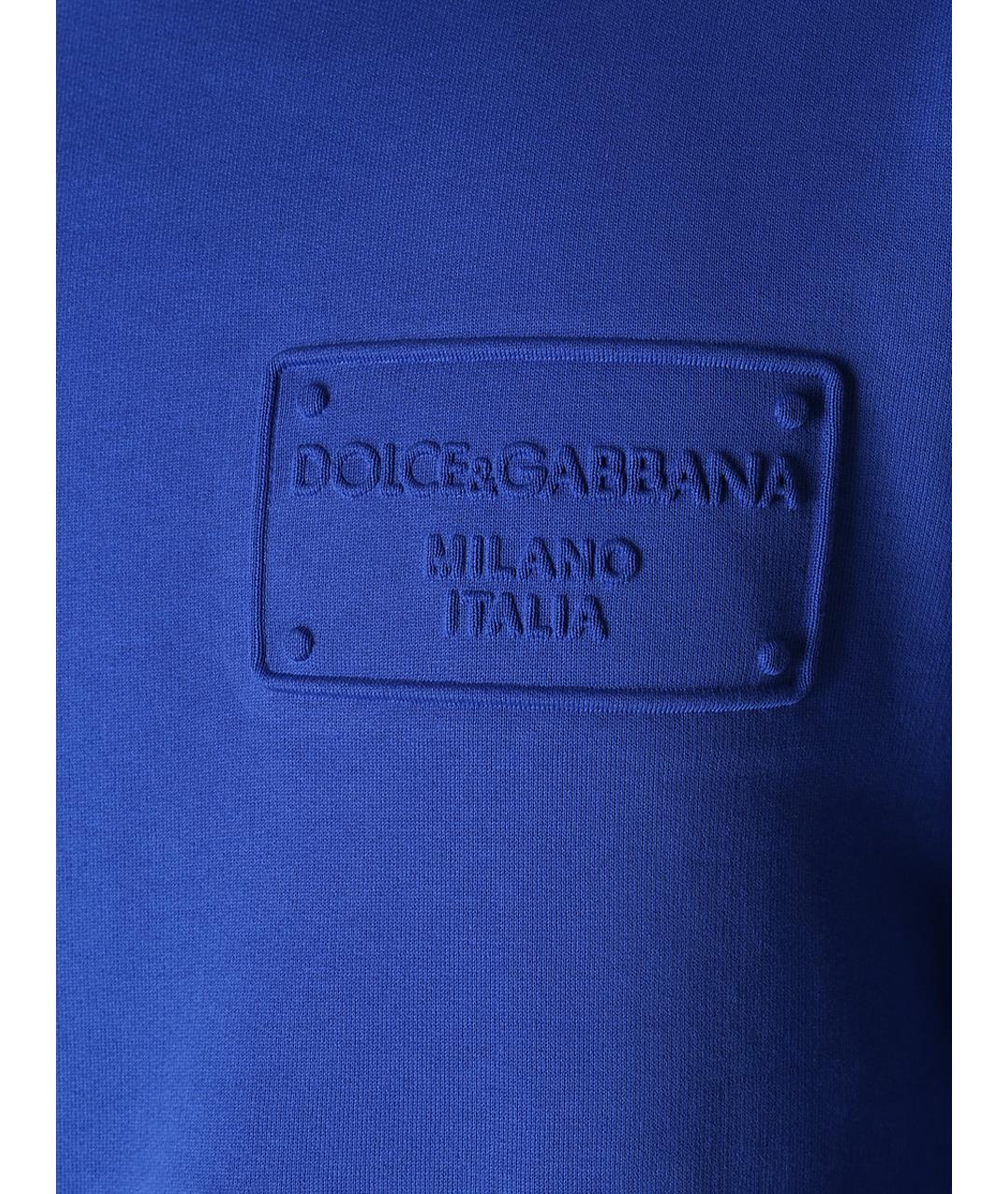 DOLCE&GABBANA Синий повседневный костюм, фото 5