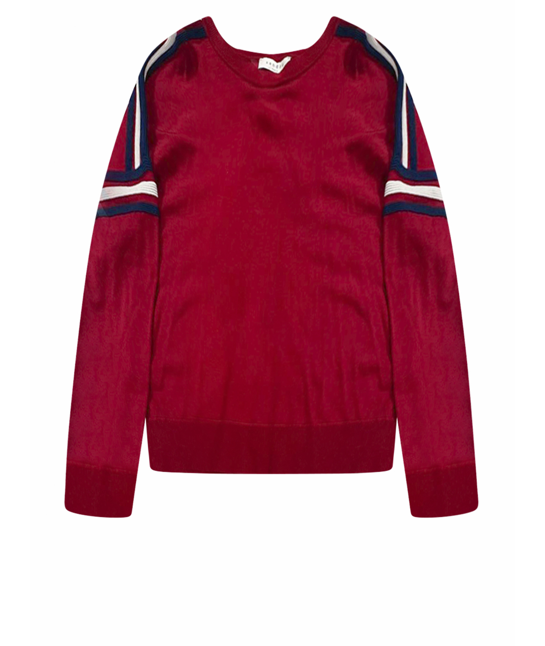 SANDRO Бордовый полиамидовый джемпер / свитер, фото 1