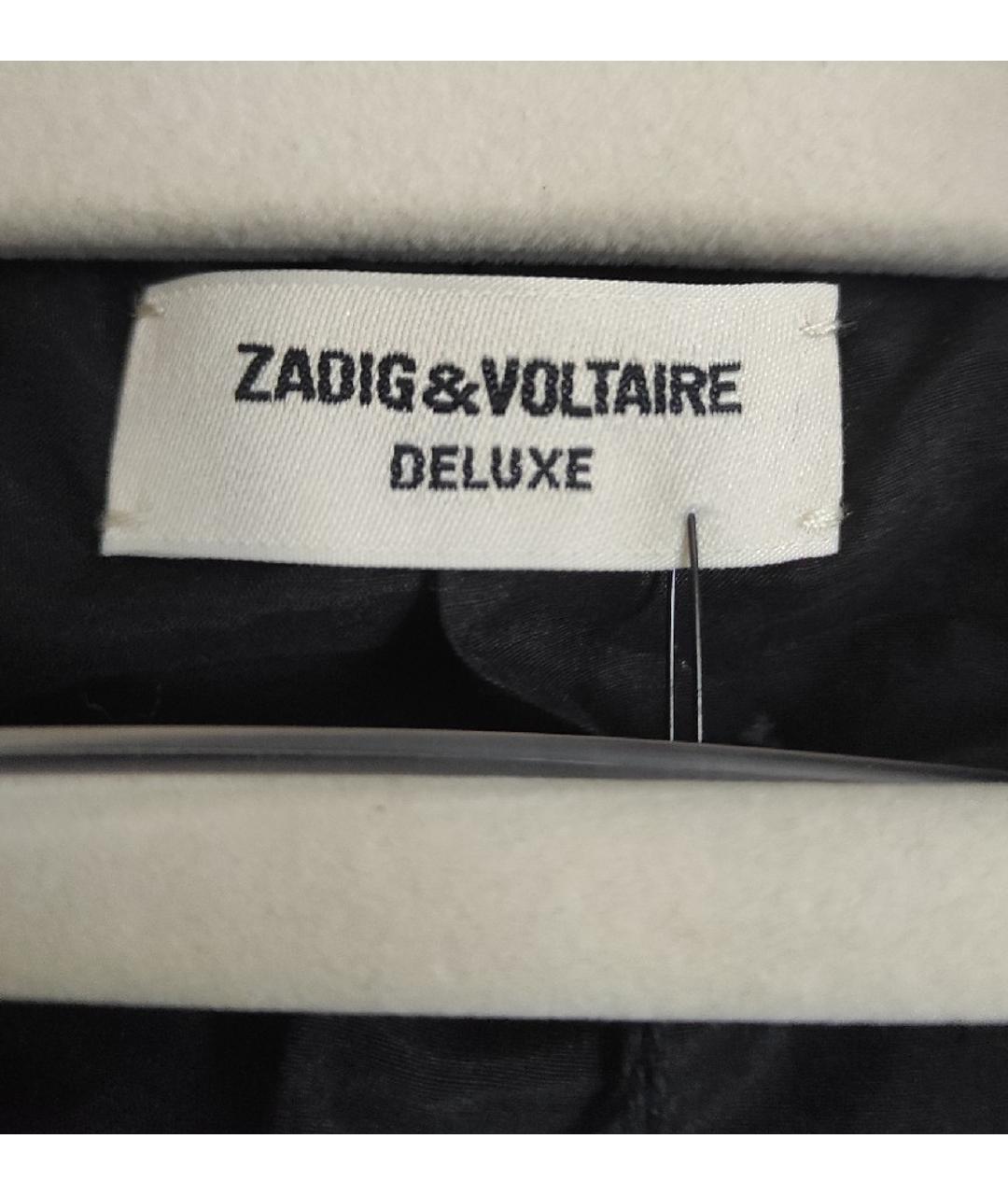 ZADIG & VOLTAIRE Черная полиэстеровая куртка, фото 9
