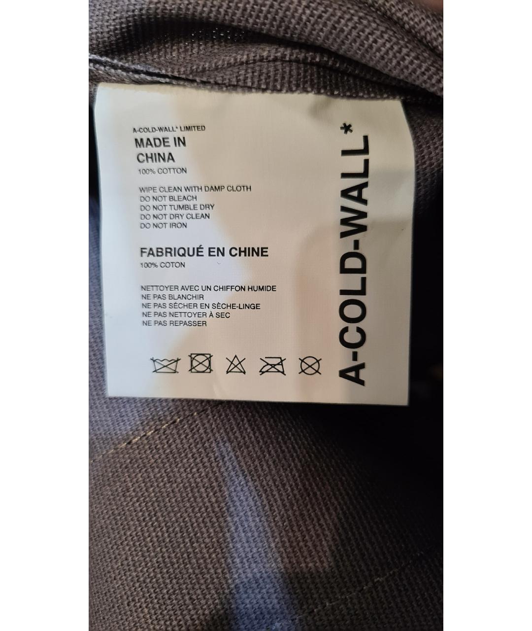 A-COLD-WALL* Синяя сумка тоут, фото 9