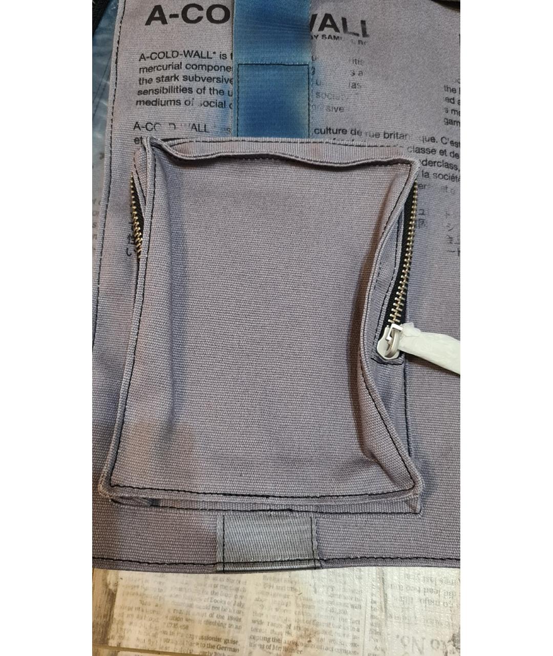 A-COLD-WALL* Синяя сумка тоут, фото 8
