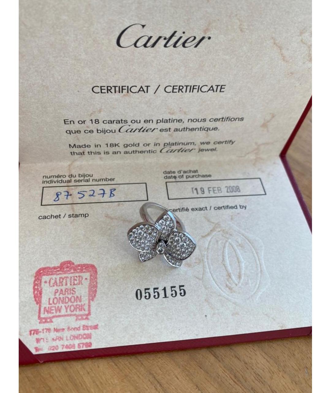 CARTIER Платиновое кольцо, фото 3