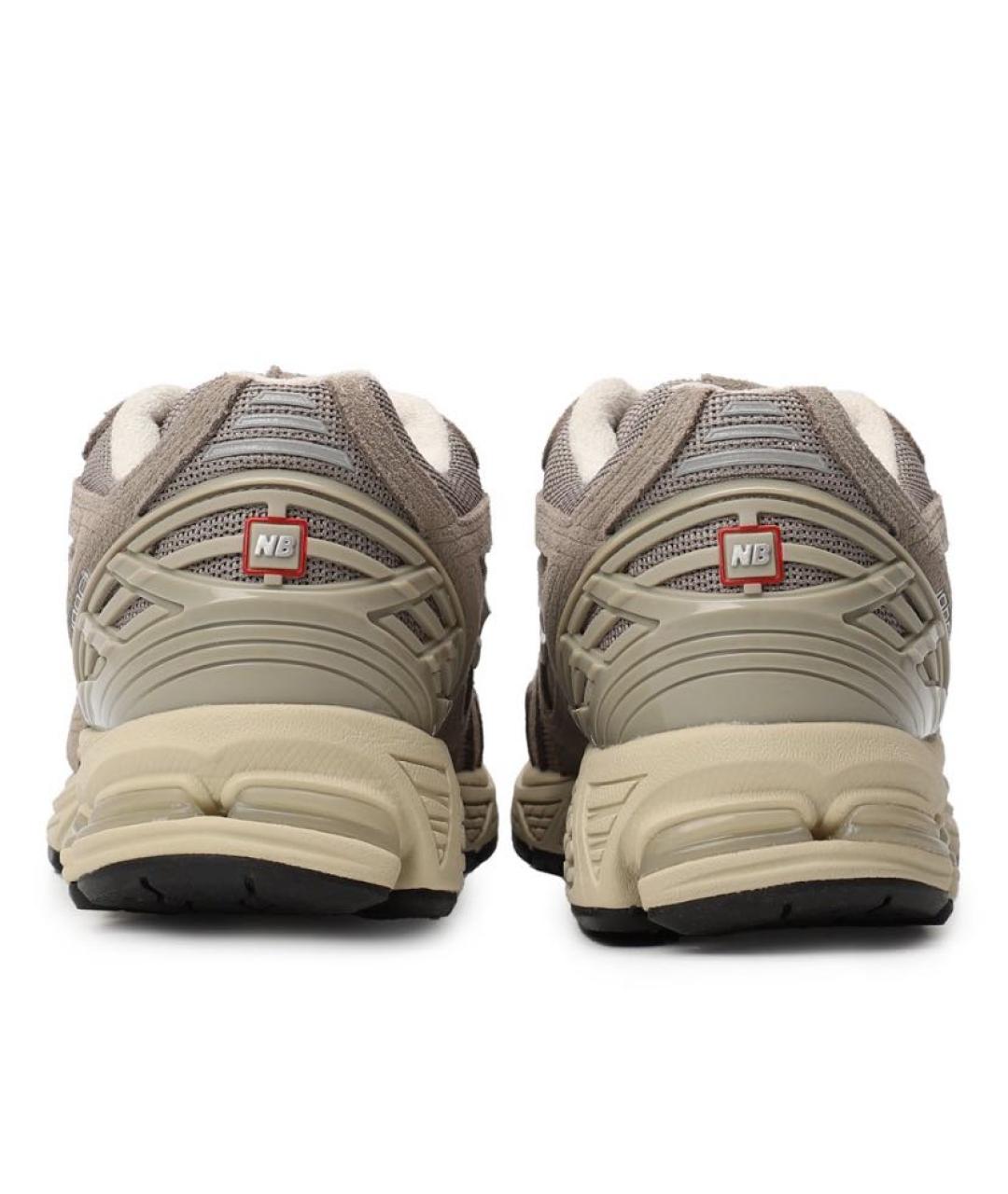 NEW BALANCE Бежевые замшевые низкие кроссовки / кеды, фото 4