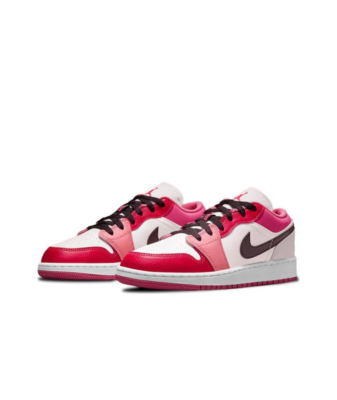 NIKE Розовые кроссовки из искусственной кожи, фото 2