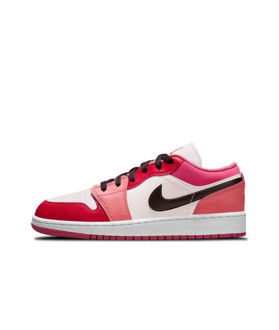 NIKE Розовые кроссовки из искусственной кожи, фото 3