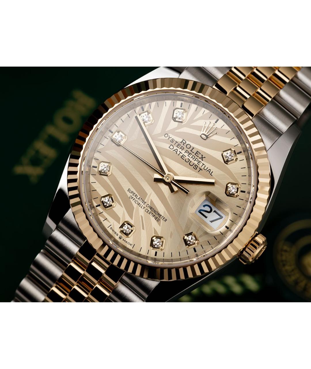 ROLEX Золотые часы из желтого золота, фото 2