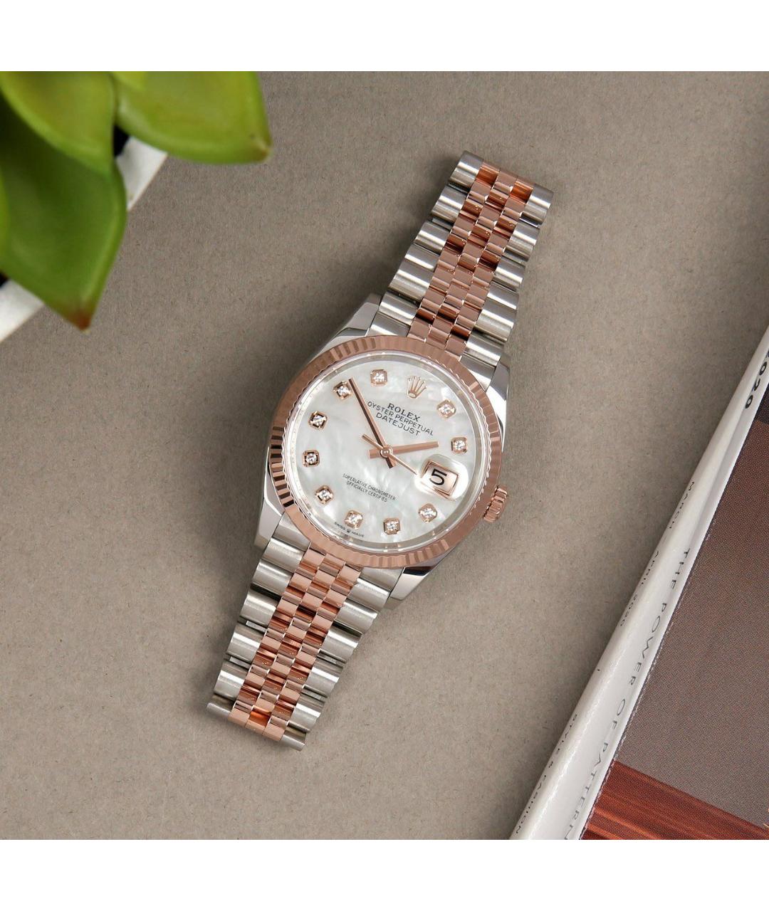ROLEX Мульти часы из розового золота, фото 4