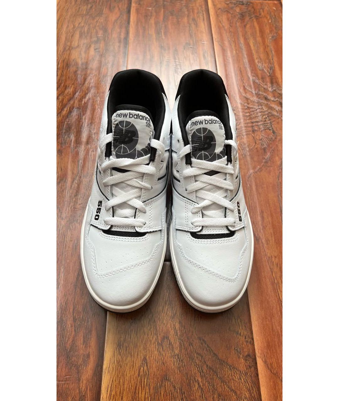 NEW BALANCE Белые низкие кроссовки / кеды, фото 2