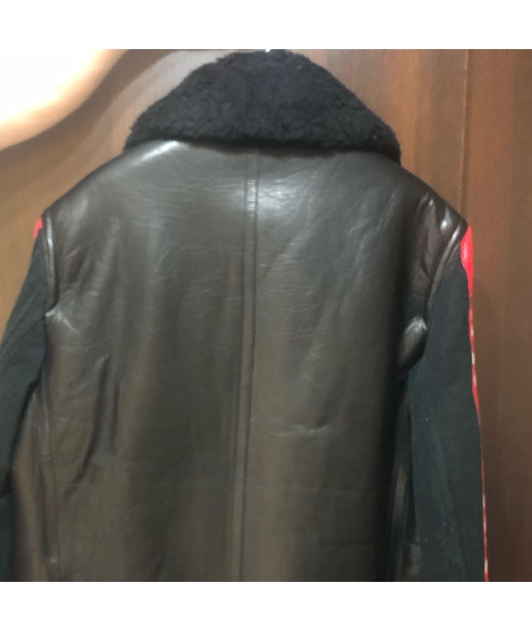 BURBERRY Мульти кожаная дубленка, фото 4