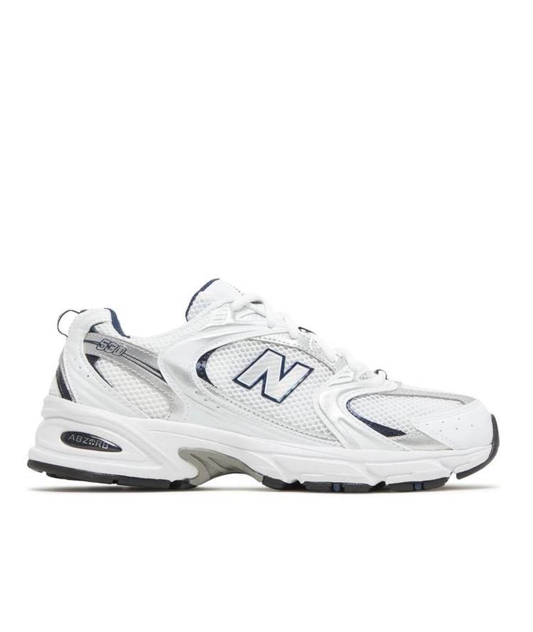 NEW BALANCE Серебряные кроссовки, фото 5