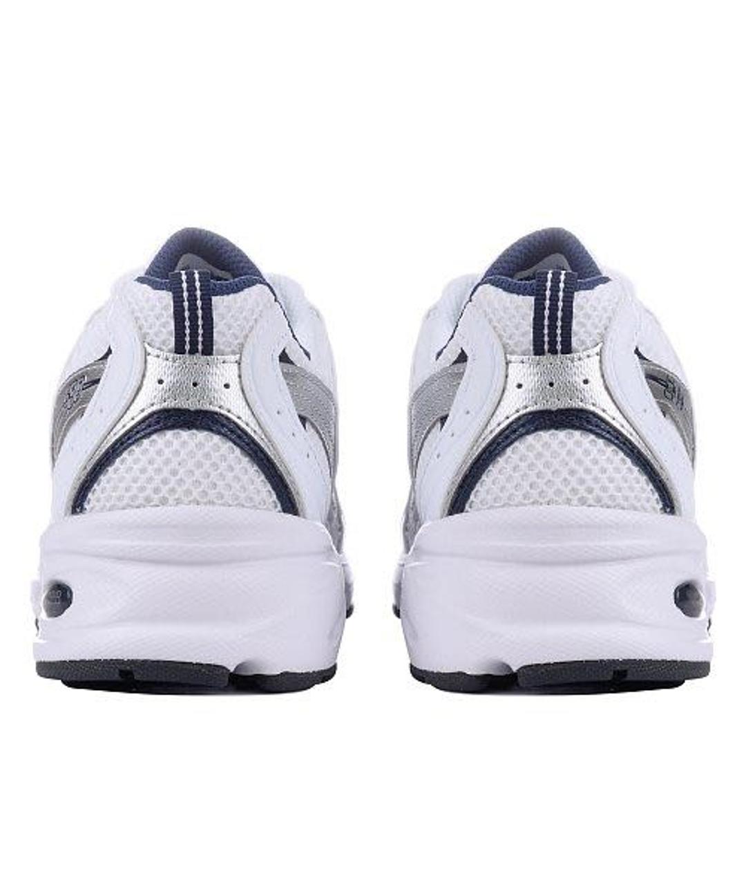 NEW BALANCE Белые низкие кроссовки / кеды, фото 4