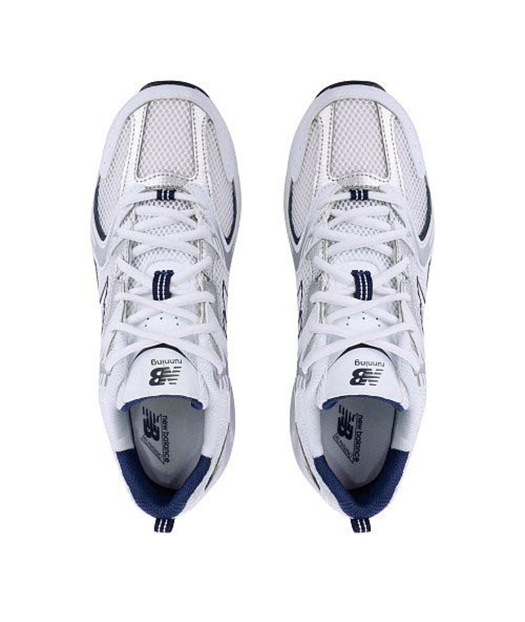 NEW BALANCE Белые низкие кроссовки / кеды, фото 3