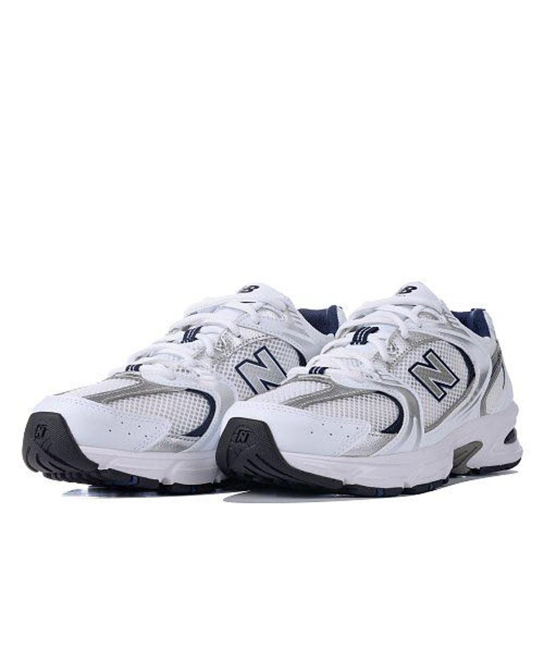 NEW BALANCE Белые низкие кроссовки / кеды, фото 2