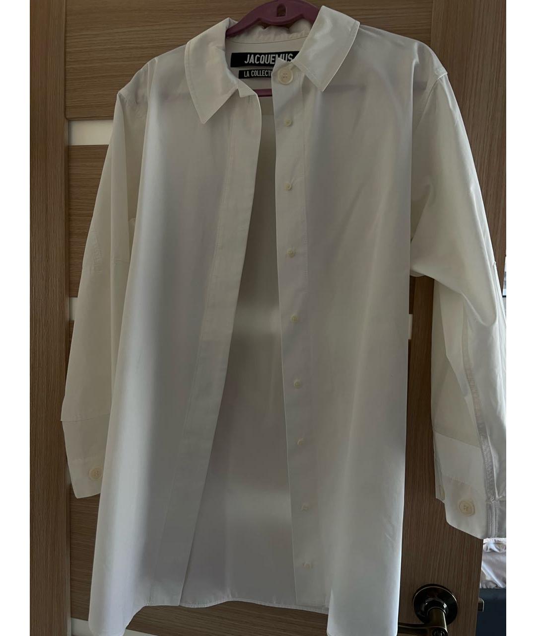 JACQUEMUS Белая рубашка, фото 2