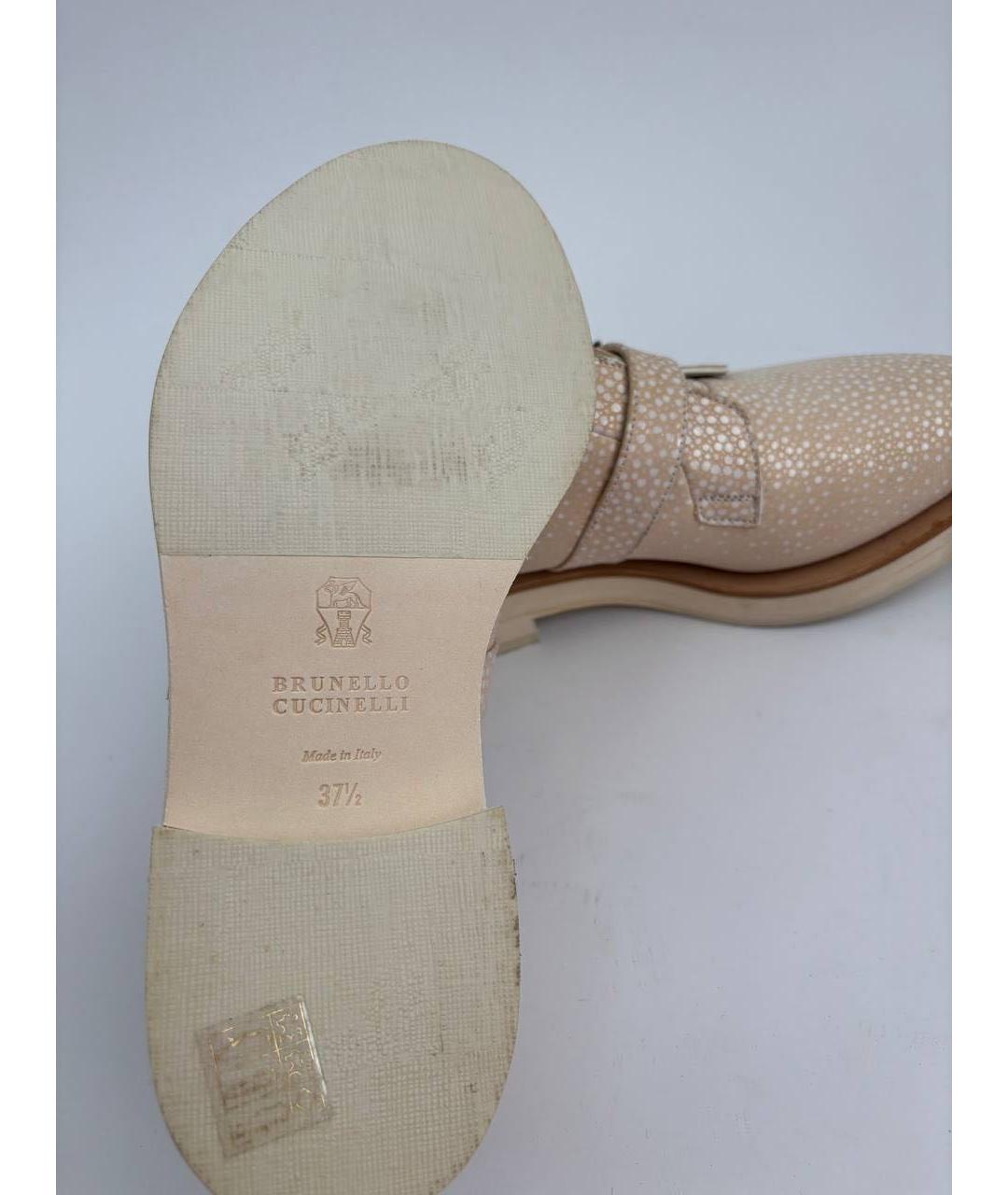 BRUNELLO CUCINELLI Кожаные брогги и оксфорды, фото 6
