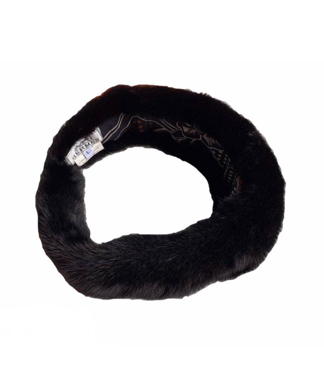 HERMES PRE-OWNED Черная повязка на голову, фото 1