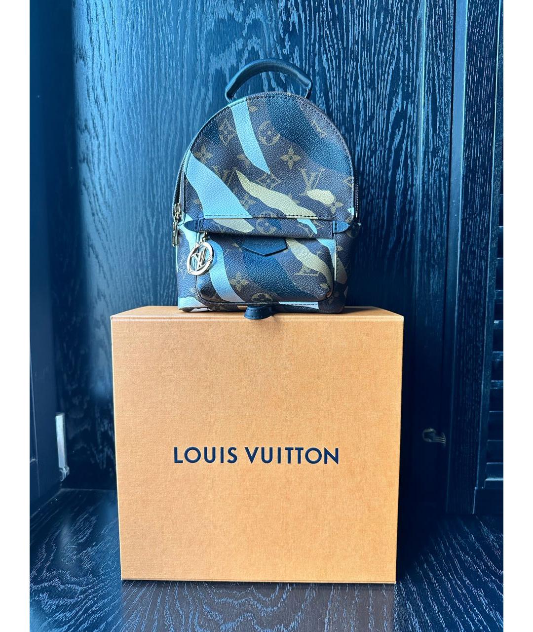 LOUIS VUITTON Коричневый рюкзак, фото 3