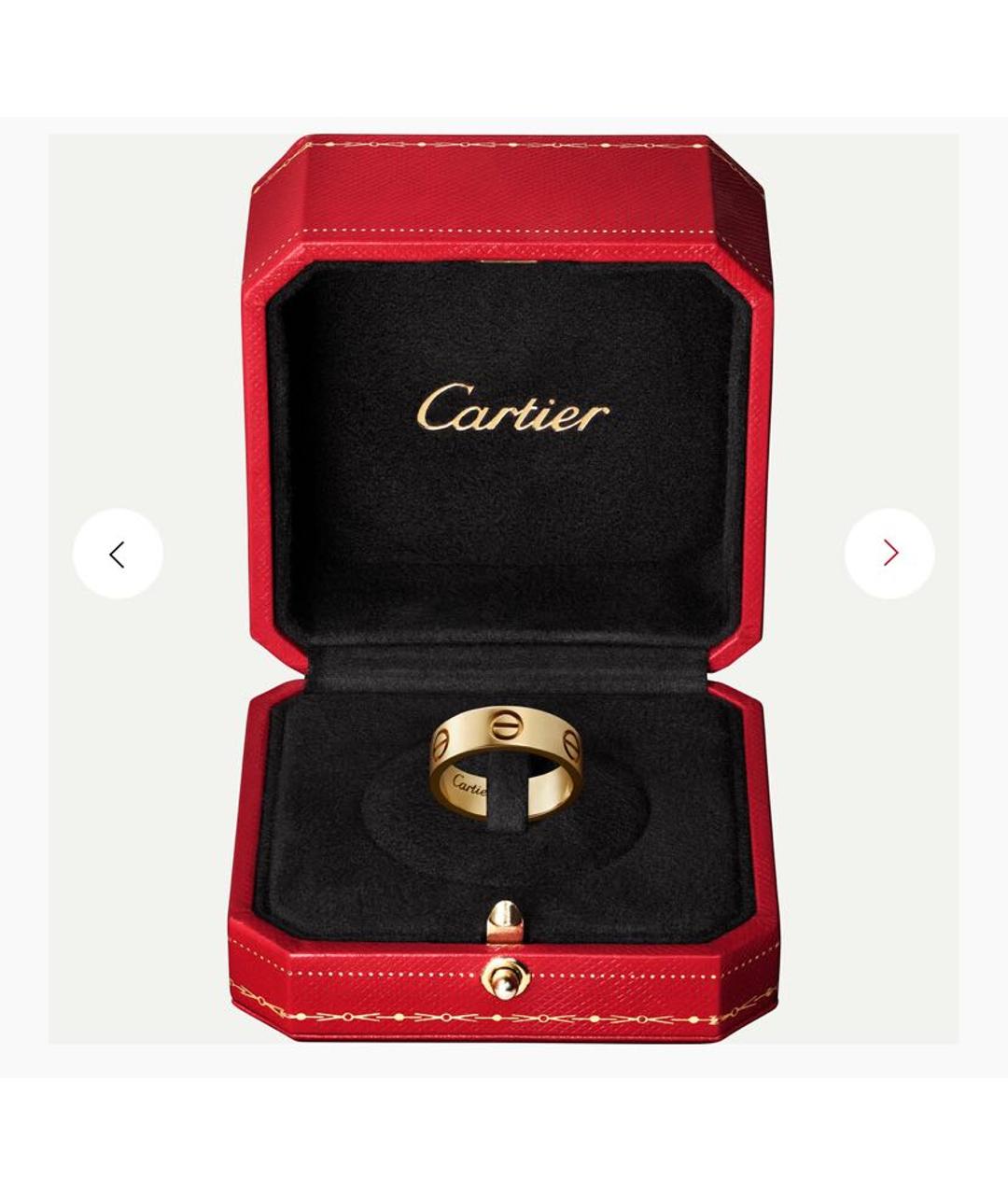 CARTIER Кольцо из желтого золота, фото 3