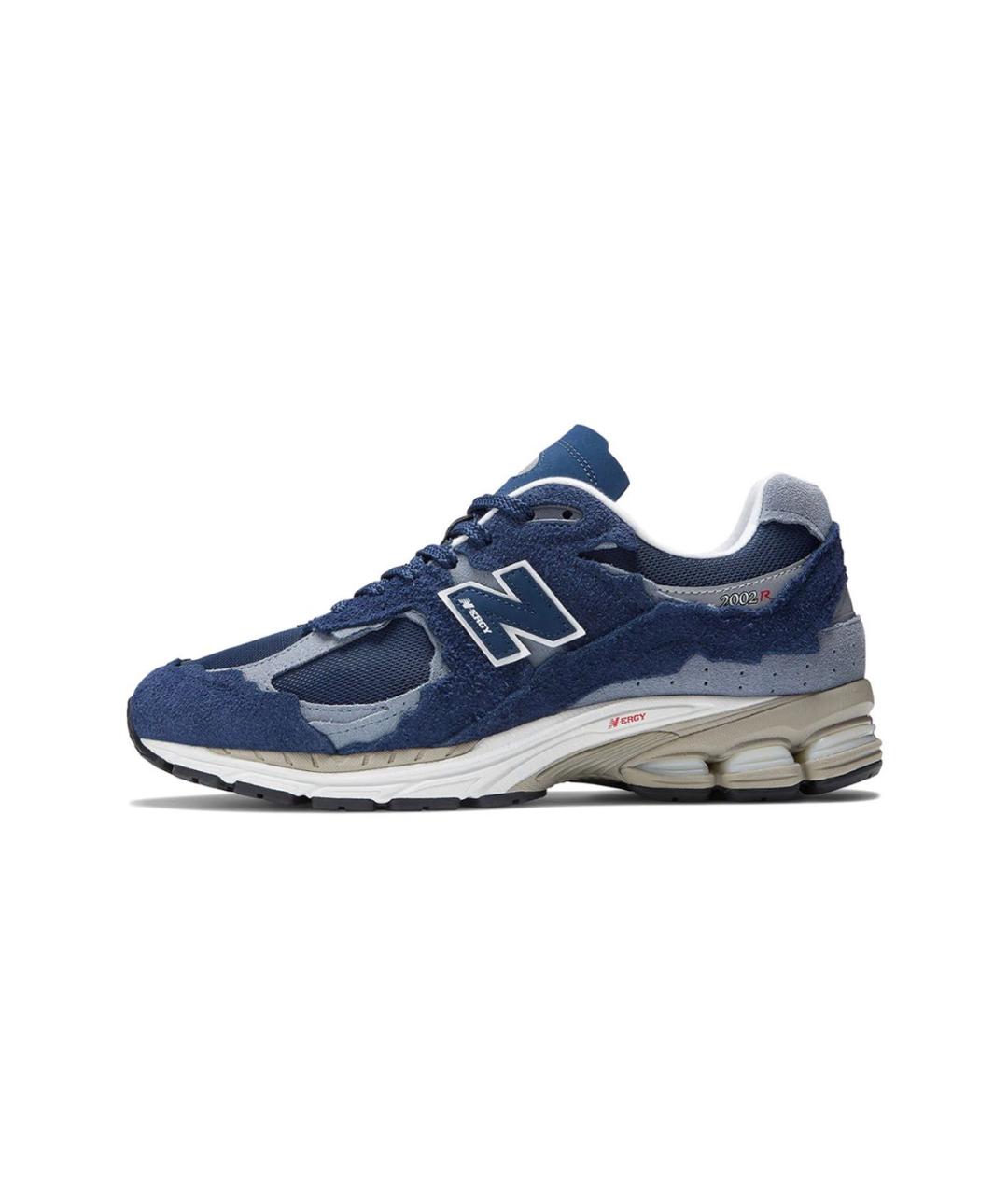 NEW BALANCE Синие замшевые низкие кроссовки / кеды, фото 7