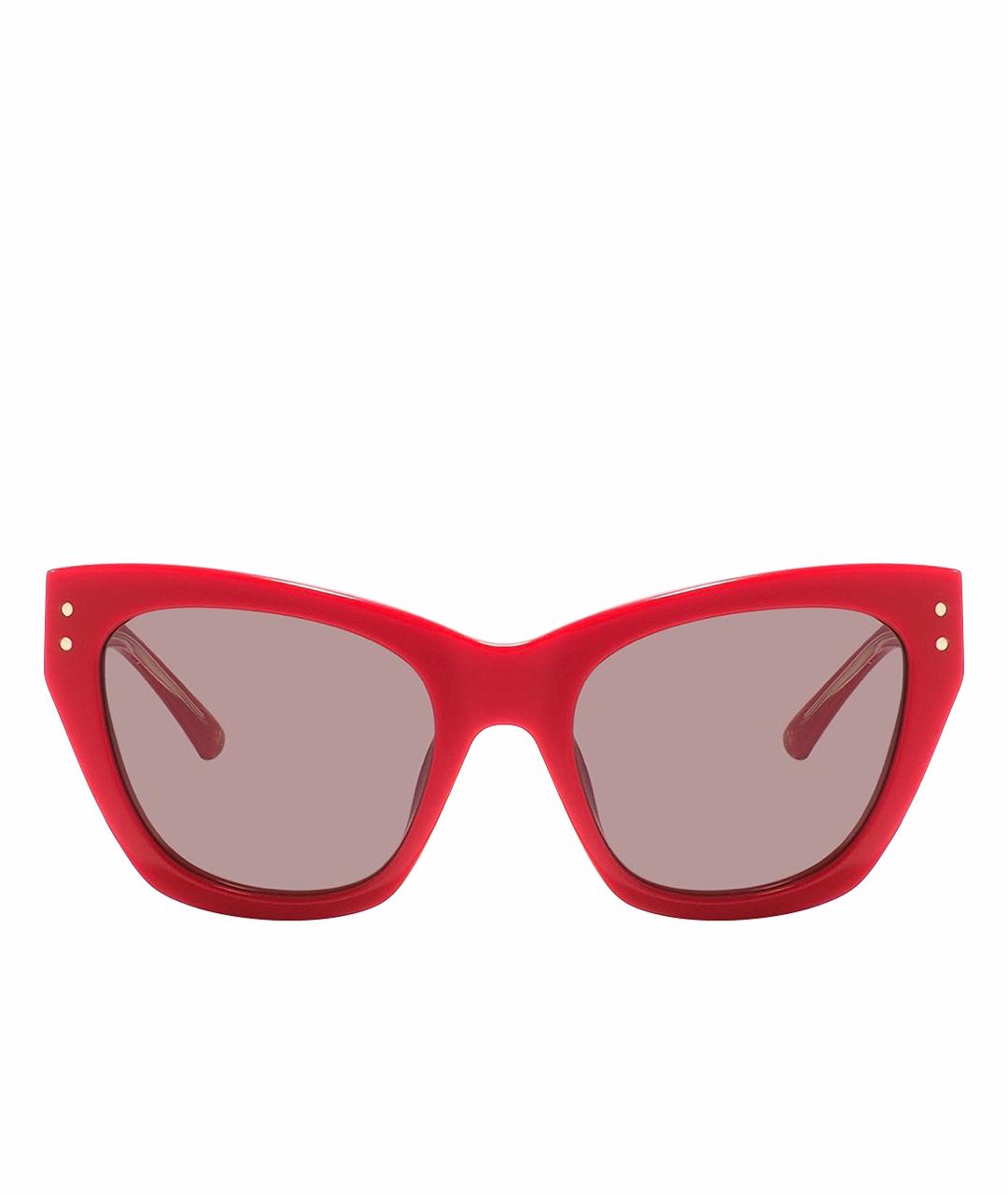 NINA RICCI PRE-OWNED Красные пластиковые солнцезащитные очки, фото 1