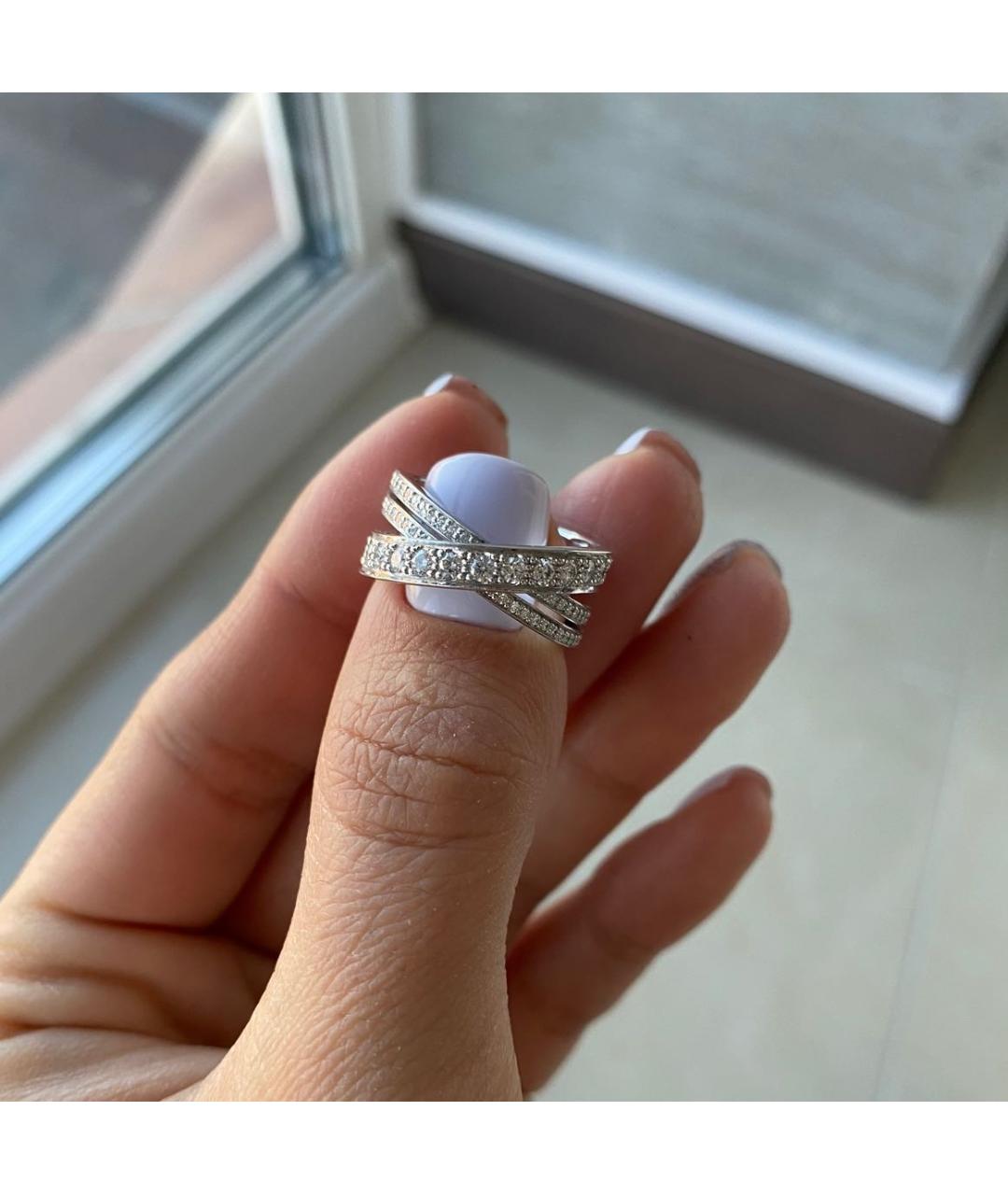CARTIER Белое кольцо из белого золота, фото 2