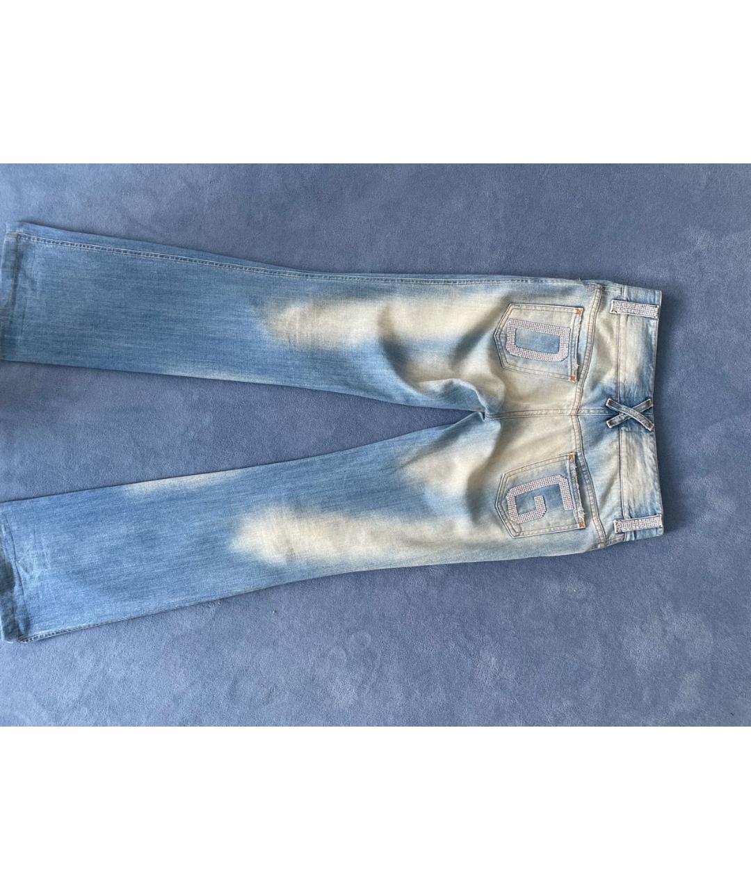 DOLCE&GABBANA Мульти хлопковые прямые джинсы, фото 2
