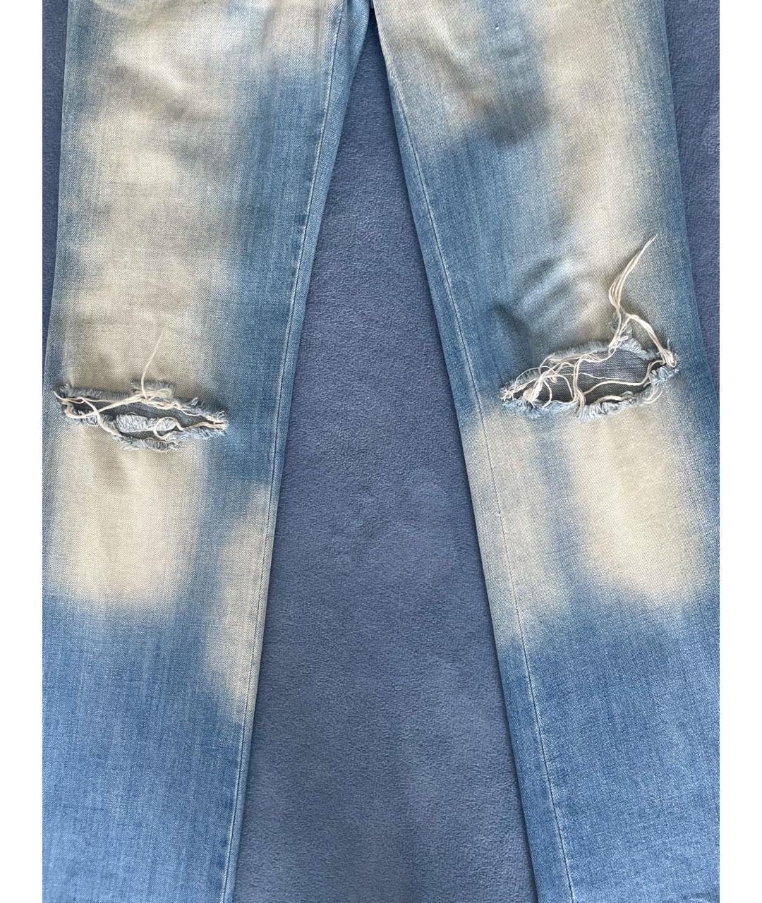 DOLCE&GABBANA Мульти хлопковые прямые джинсы, фото 5