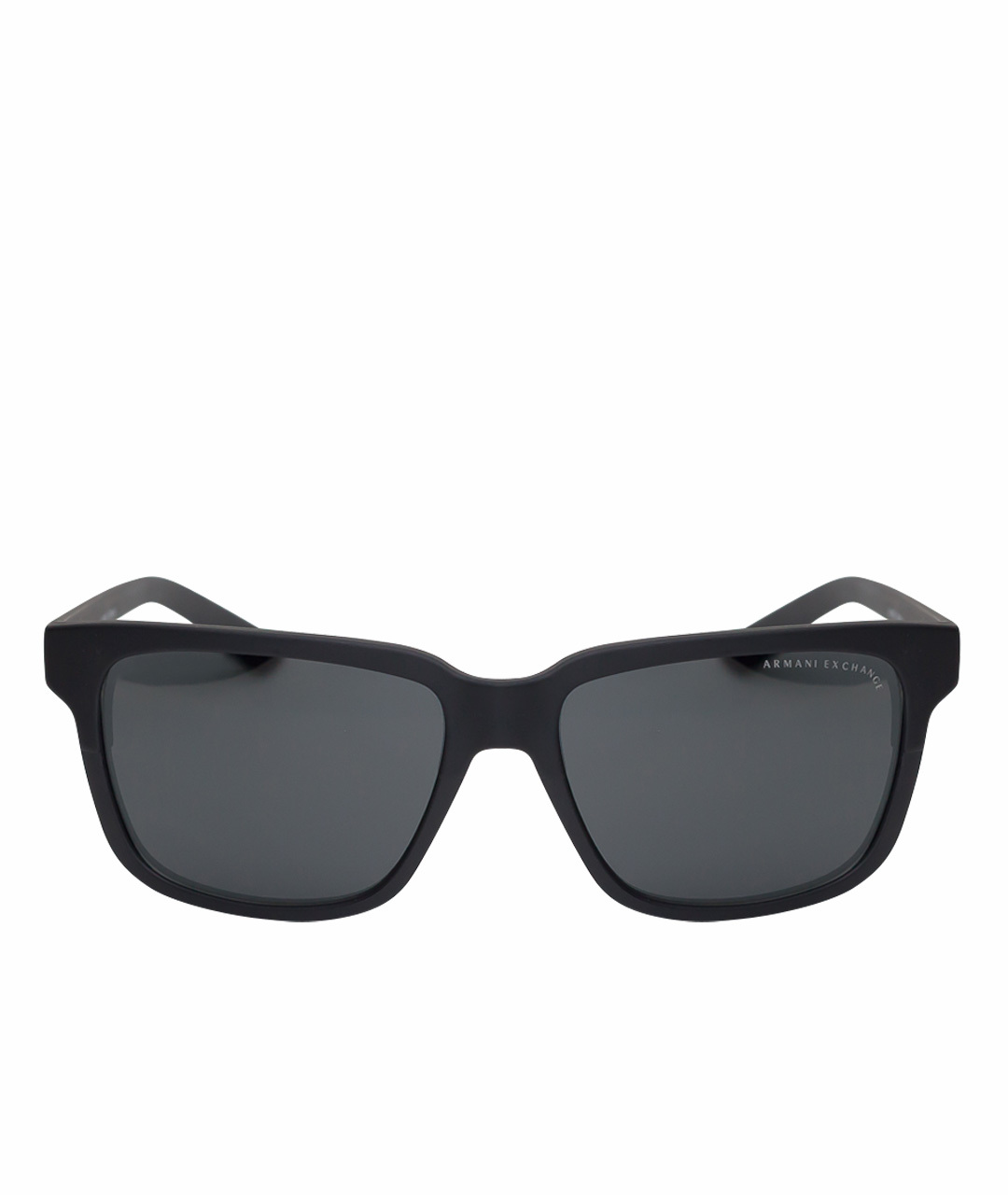 ARMANI EXCHANGE Черные пластиковые солнцезащитные очки, фото 1