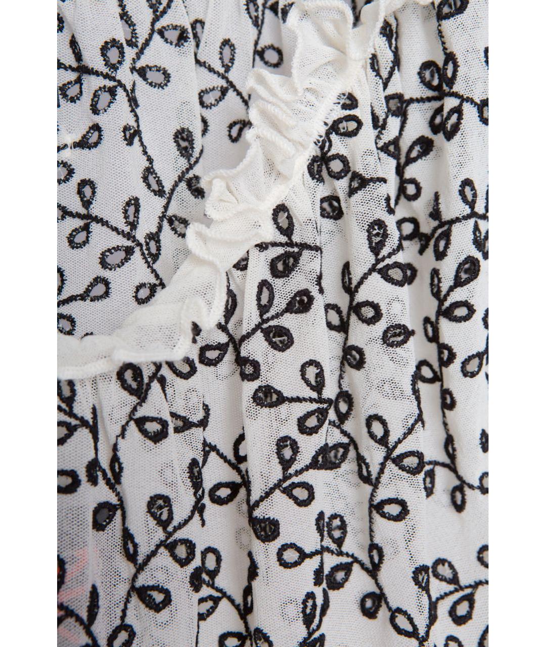 JEAN PAUL GAULTIER Бежевая полиамидовая юбка мини, фото 6