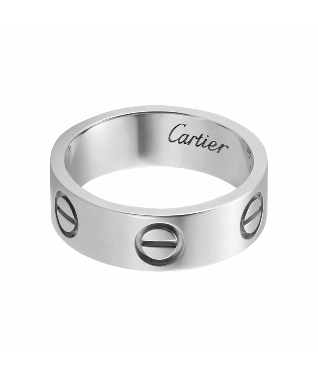 CARTIER Белое кольцо из белого золота, фото 1