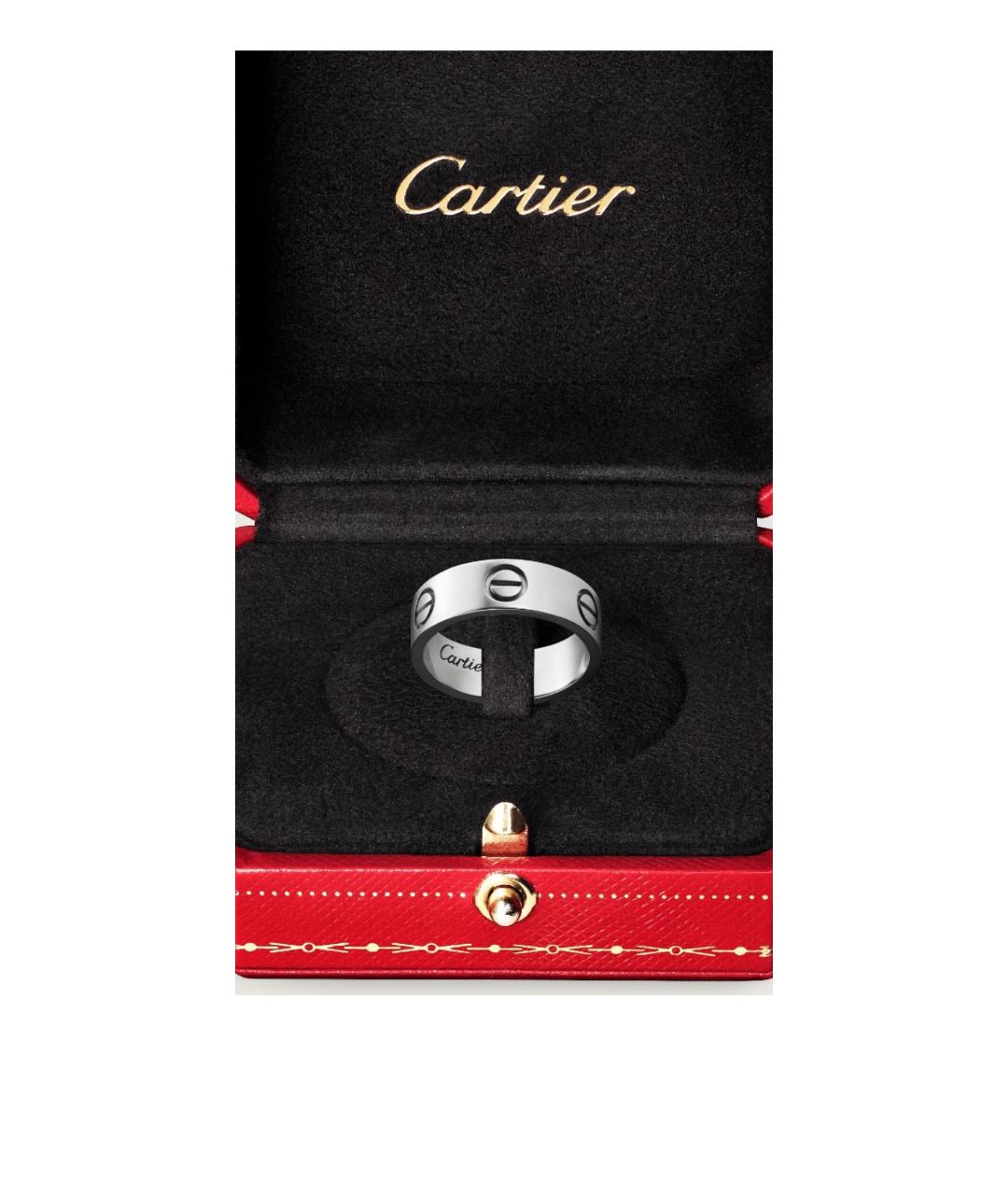 CARTIER Белое кольцо из белого золота, фото 2