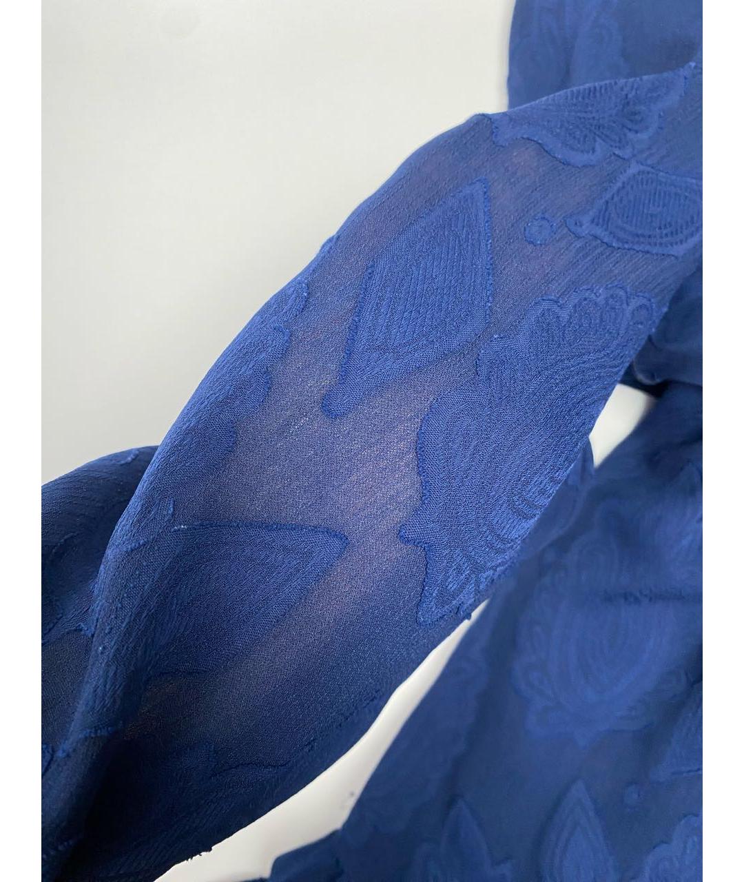 MICHAEL MICHAEL KORS Синий полиэстеровый сарафан, фото 4