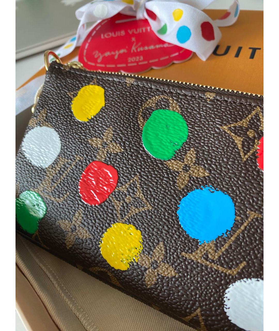 LOUIS VUITTON Мульти кожаная сумка с короткими ручками, фото 7