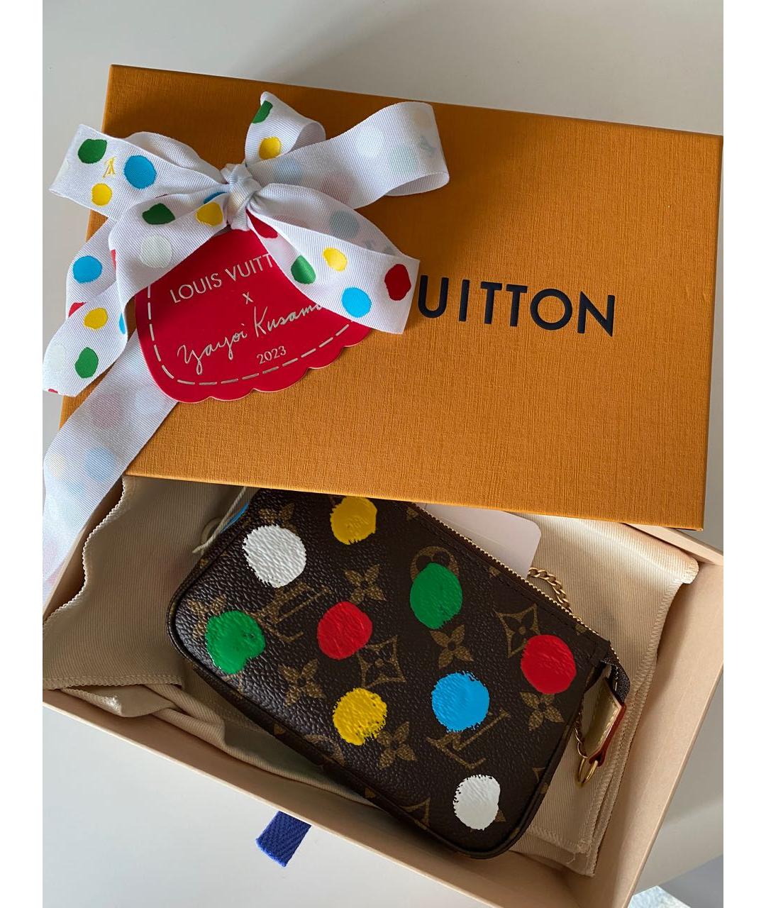 LOUIS VUITTON Мульти кожаная сумка с короткими ручками, фото 6