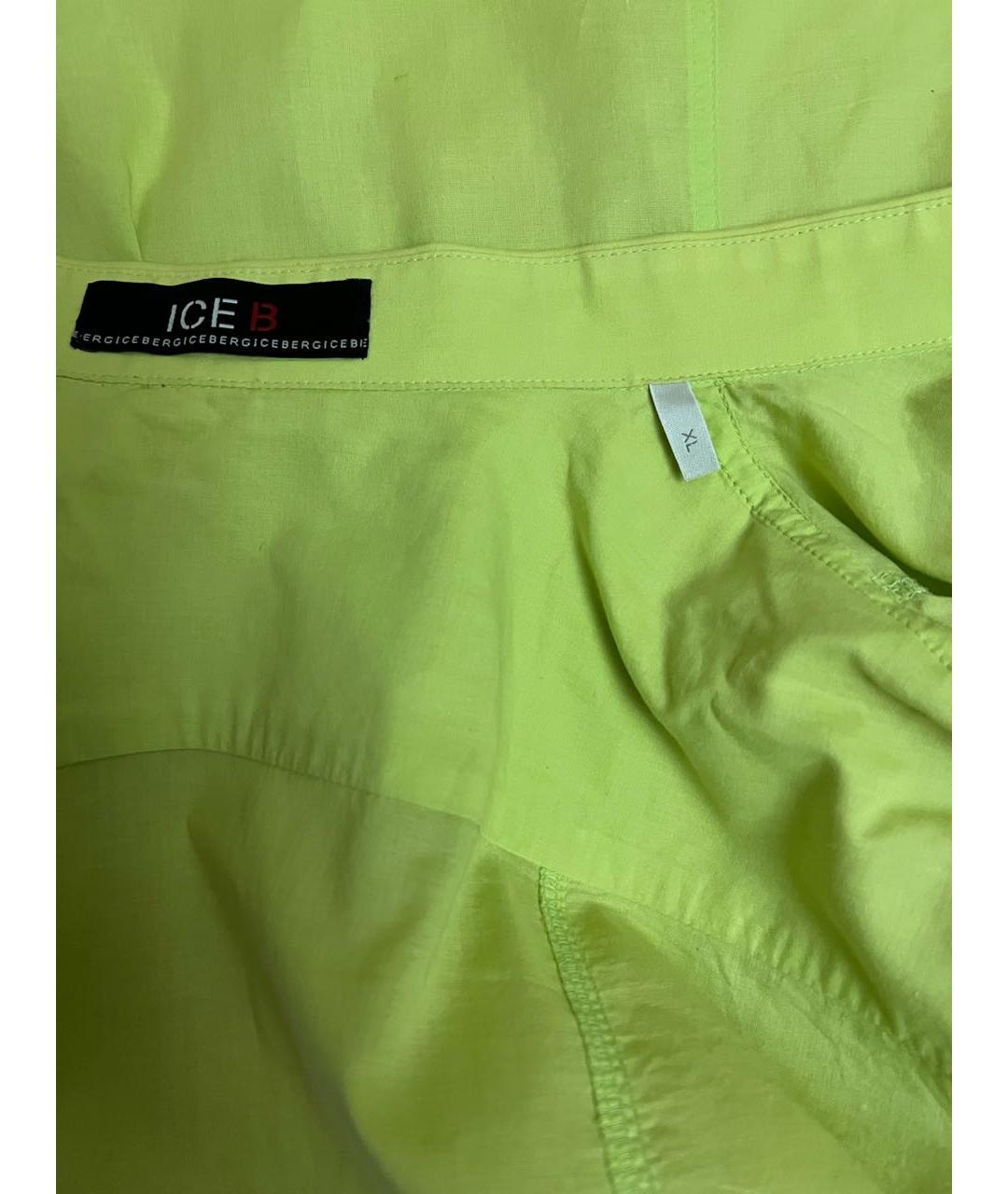 ICEBERG Салатовая кэжуал рубашка, фото 4