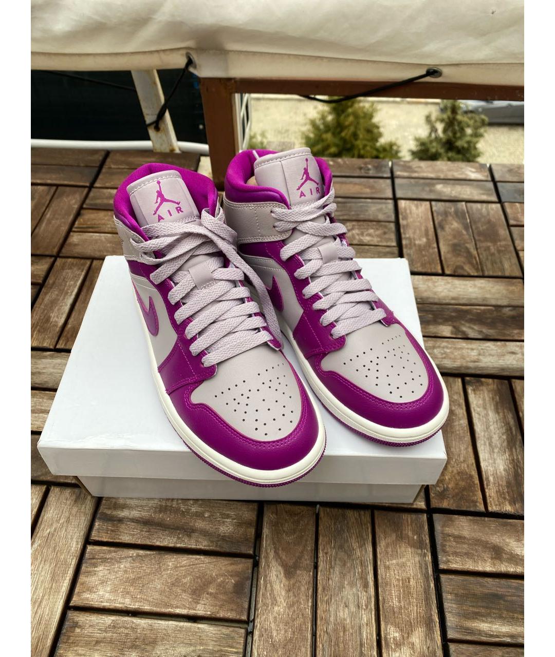 JORDAN Мульти кожаные кеды, фото 2