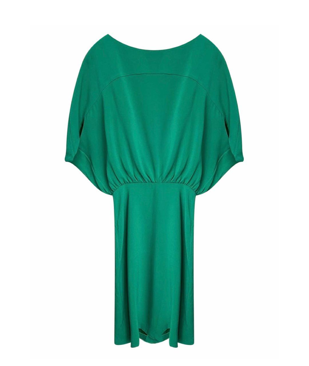 VALENTINO Зеленые шелковое коктейльное платье для женщин – купить в ...