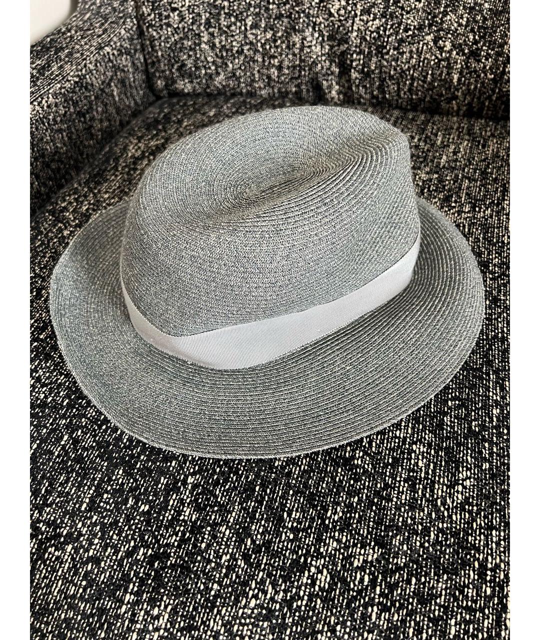 HERMES Антрацитовая шляпа, фото 2