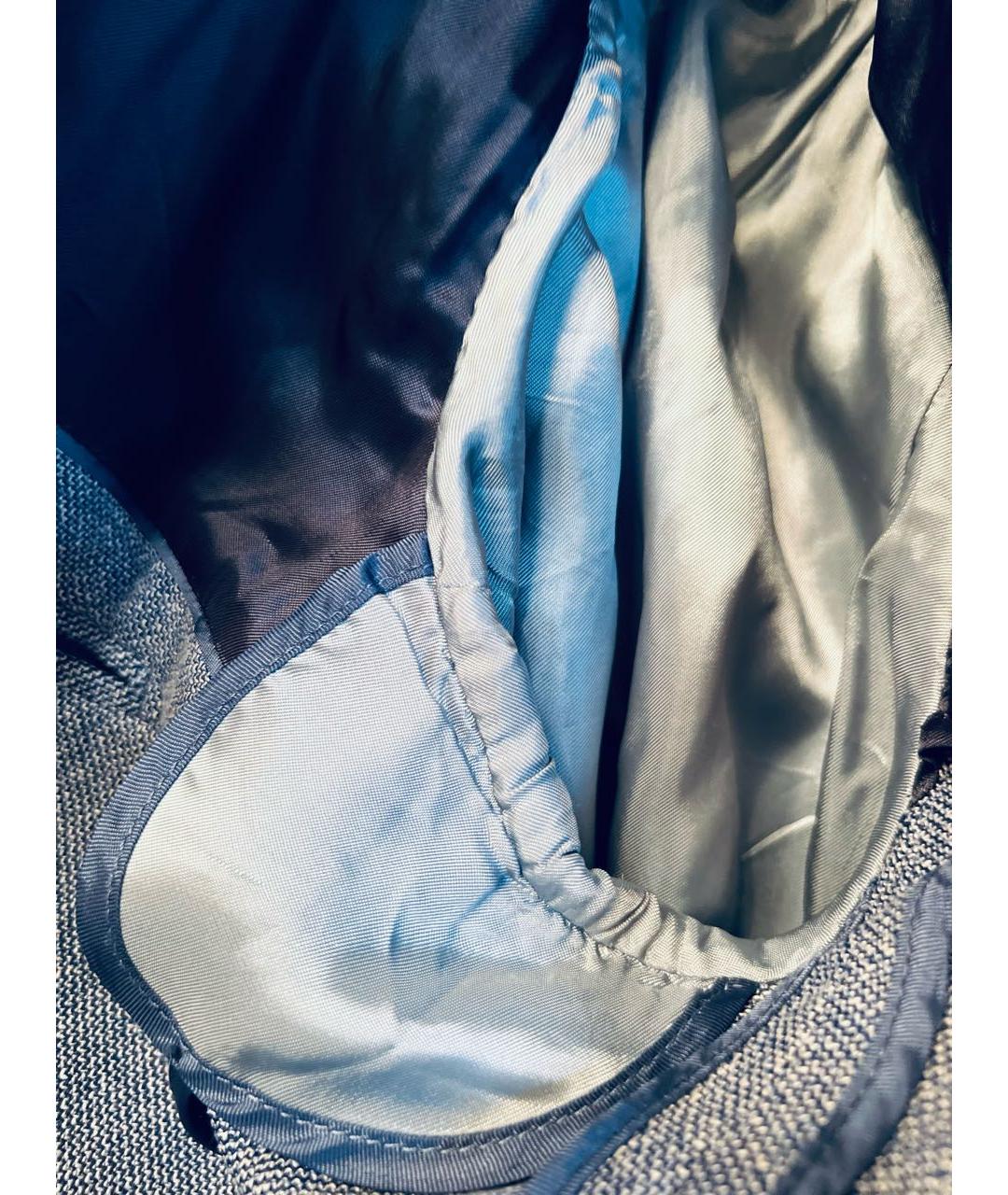 HACKETT Синий шерстяной пиджак, фото 5
