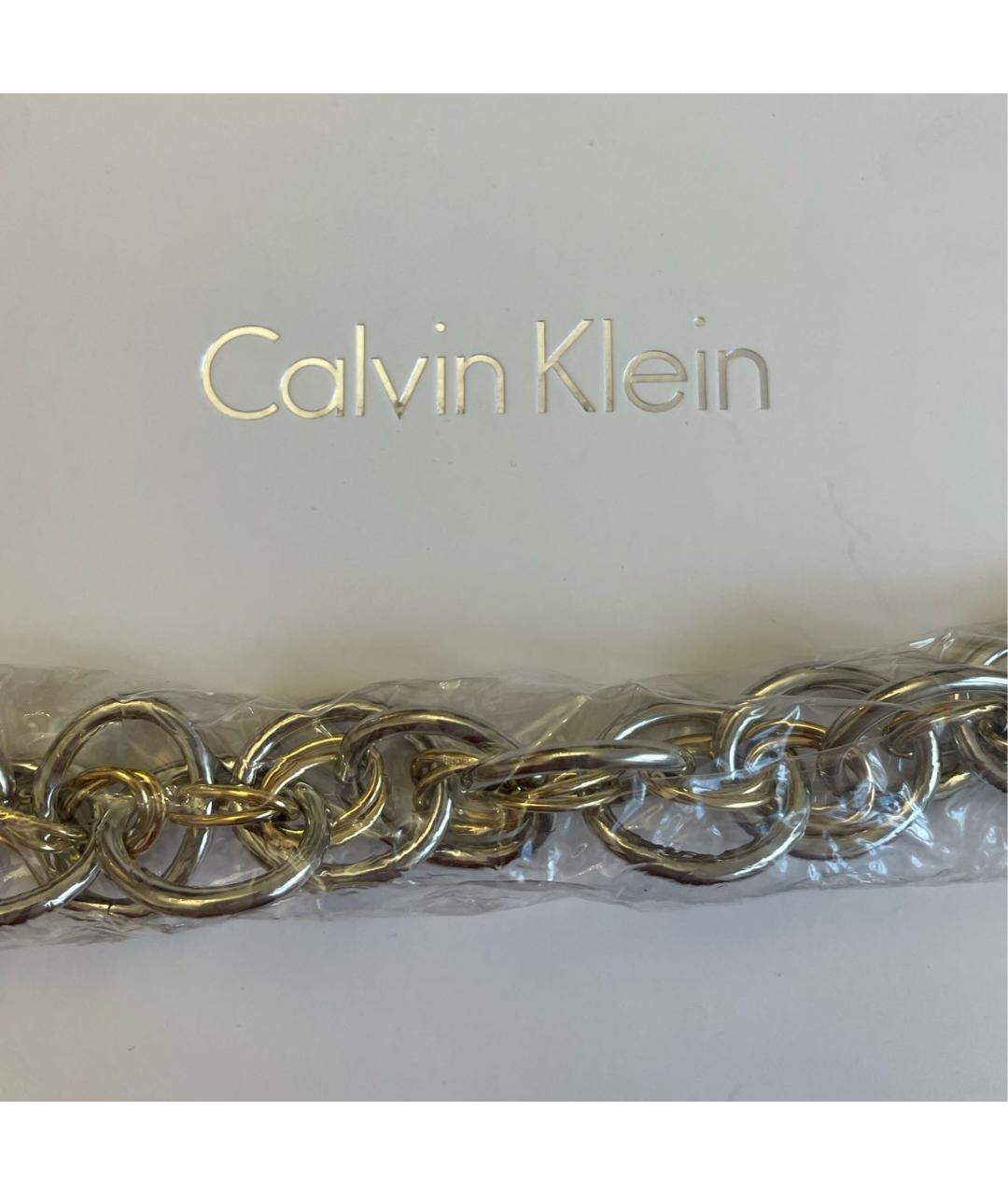 CALVIN KLEIN Серебряное металлическое колье, фото 8
