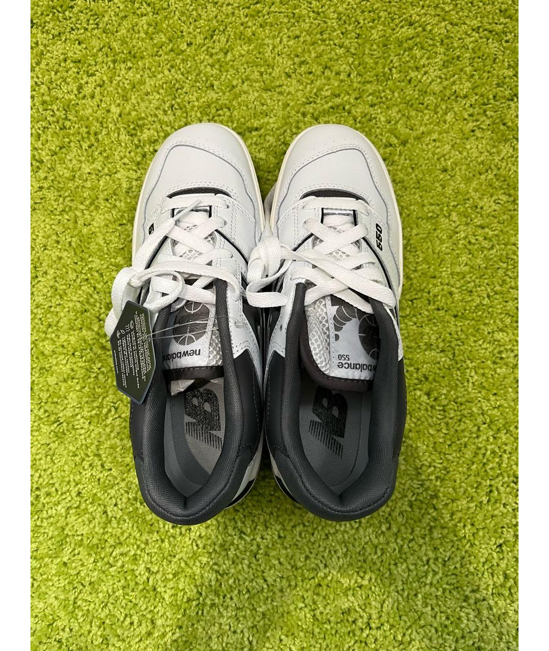 NEW BALANCE Белые кожаные кеды, фото 3